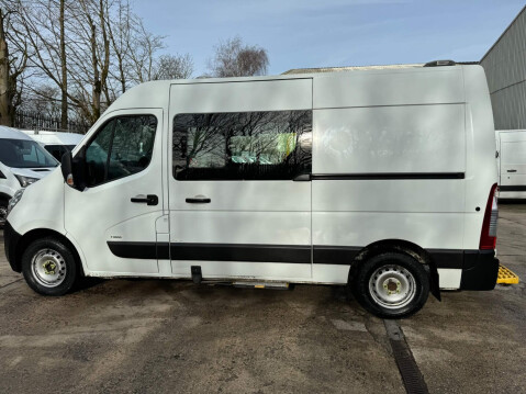 Vauxhall Movano 2.3 CDTi 3500 Crew Van FWD L2 H2 Euro 5 6dr (5 Seat) 17