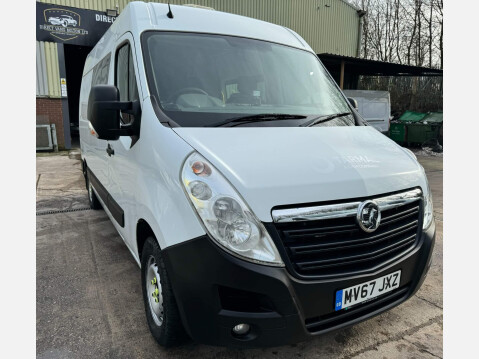 Vauxhall Movano 2.3 CDTi 3500 Crew Van FWD L2 H2 Euro 5 6dr (5 Seat) 5