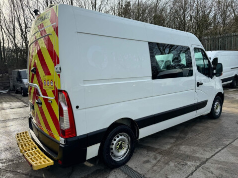 Vauxhall Movano 2.3 CDTi 3500 Crew Van FWD L2 H2 Euro 5 6dr (5 Seat) 11