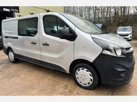 Vauxhall Vivaro 1.6 CDTi 2900 BiTurbo Sportive Crew Van L2 H1 Euro 6 (s/s) 5dr (6 Seat) 5