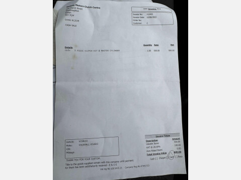 Vauxhall Vivaro 2.5 2900 CDTi FWD L1 4dr 39