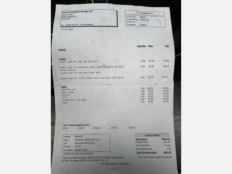 Vauxhall Meriva 1.7 CDTi SE Auto Euro 5 5dr 37