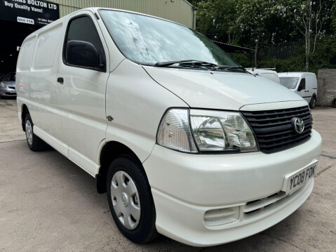 Toyota Hiace 2.5 280 D-4D RWD L1 H1 4dr 4