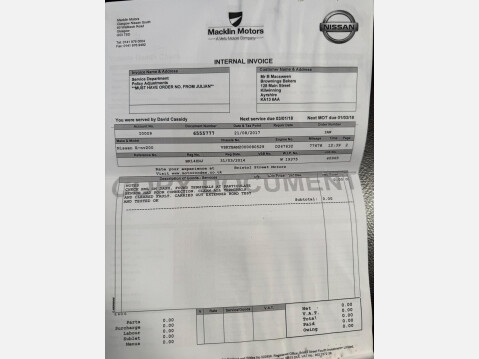 Nissan NV200 1.5 dCi Acenta SWB Euro 5 6dr 34