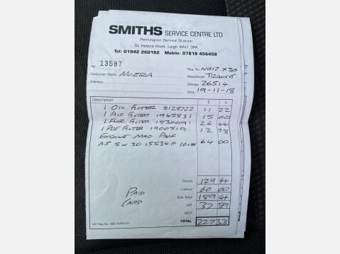 Ford Transit 2.2 TDCi 350 Panel Van L4 H3 Diesel XLWB 44