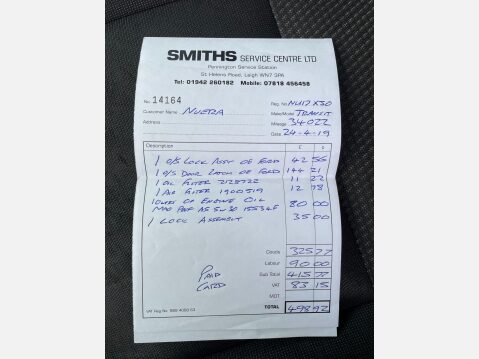 Ford Transit 2.2 TDCi 350 Panel Van L4 H3 Diesel XLWB 46