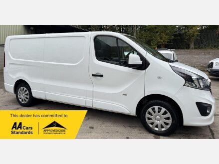 Vauxhall Vivaro 1.6 CDTi 2900 Sportive Panel Van 5dr Diesel Manual L2 H1 Euro 6 (120 ps)