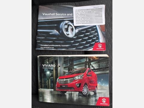 Vauxhall Vivaro 1.6 CDTi 2900 Sportive Panel Van 5dr Diesel Manual L2 H1 Euro 6 (120 ps) 8