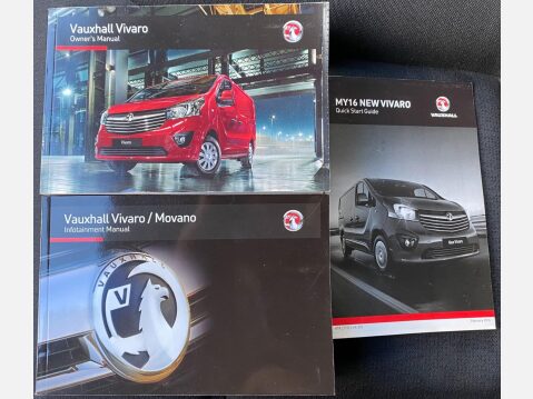 Vauxhall Vivaro 1.6 CDTi 2900 ecoFLEX L1 H1 Euro 5 (s/s) 5dr 44