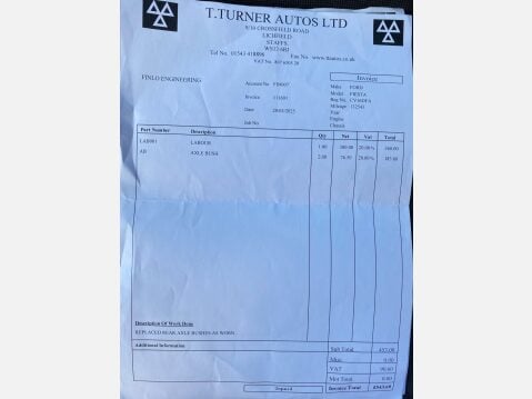 Ford Fiesta 1.5 TDCi Panel Van 3dr Diesel Manual (94 g/km, 73.97 bhp) 43