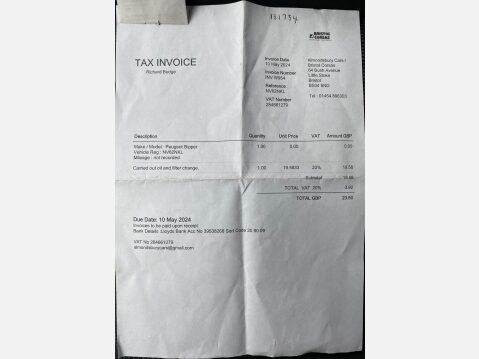 Peugeot Bipper 1.3 HDi S Panel Van 3dr Diesel Manual FWD L1 H1 (119 g/km, 75 bhp) 43