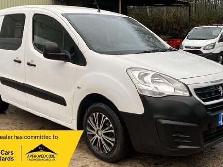 Peugeot Partner 1.6 BlueHDi 744 S Crew Van 6dr Diesel Manual L2 (113 g/km, 100 bhp)