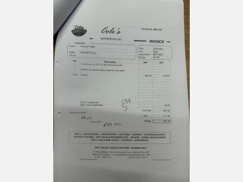 Renault Kangoo 1.5 dCi ENERGY ML19 Business Panel Van 5dr Diesel Manual MWB Euro 6 (s/s) ( 40