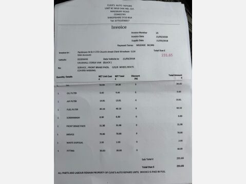 Vauxhall Corsa 1.3 CDTi 16v Sportive Car Derived Van 3dr Diesel Manual FWD L1 H1 (103 g/km 39