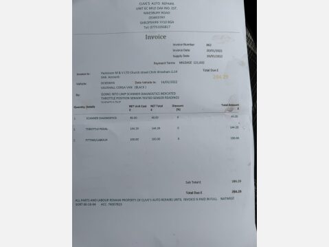 Vauxhall Corsa 1.3 CDTi 16v Sportive Car Derived Van 3dr Diesel Manual FWD L1 H1 (103 g/km 36