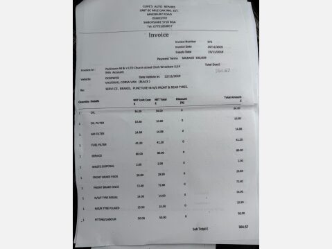 Vauxhall Corsa 1.3 CDTi 16v Sportive Car Derived Van 3dr Diesel Manual FWD L1 H1 (103 g/km 37