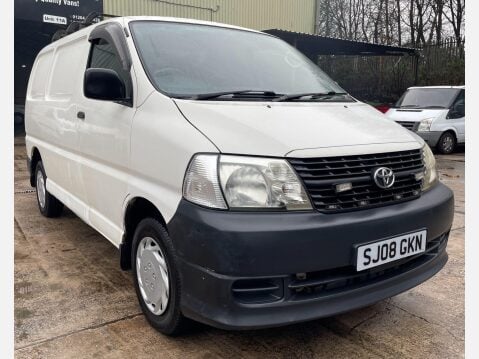 Toyota Hiace 2.5 280 D-4D Panel Van 4dr Diesel Manual RWD L1 H1 (221 g/km, 117 bhp) 4