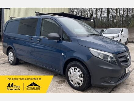 Mercedes-Benz Vito 1.6 111 CDI Crew Van FWD L3 Euro 5 5dr (XLWB)