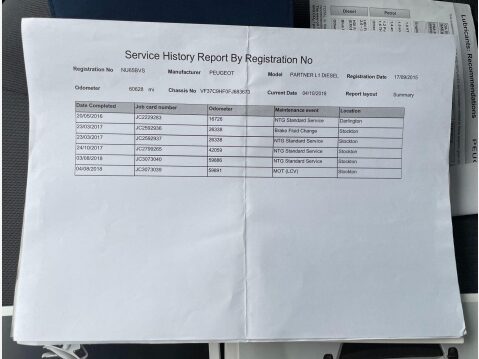 Peugeot Partner 1.6 HDi 850 S L1 4dr 38