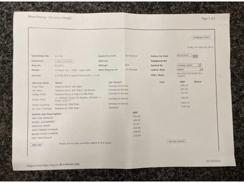 Volkswagen Transporter Sportline 2.5 TDI PD Sportline T30 L1 H1 4dr 42