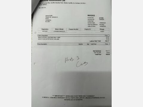 Citroen Dispatch 1.5 BlueHDi 1000 Enterprise Pro M FWD 2 Euro 6 (s/s) 6dr 38