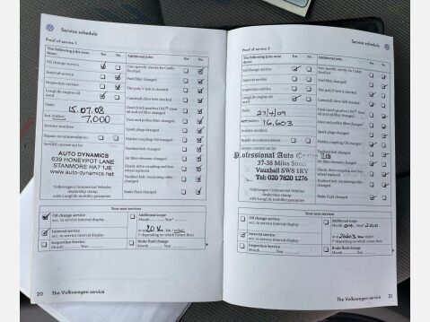 Volkswagen Caddy 2.0 SDI PD C20 Panel Van 4dr Diesel Manual L1 Standard Roof (68 bhp) 35