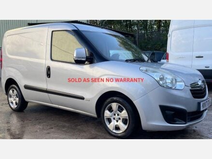 Vauxhall Combo 1.3 CDTi 2000 16v Sportive Panel Van 3dr Diesel Manual FWD L1 H1 (133 g/km,