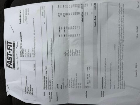 Peugeot Partner 1.6 BlueHDi 854 Professional L1 5dr 43