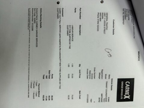 Ford Transit Courier 1.5 TDCi Panel Van 5dr Diesel Manual L1 Euro 6 (SLD) (75 ps) 55