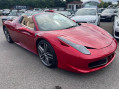 Ferrari 458 4.5 Spider F1 DCT Euro 5 2dr 7