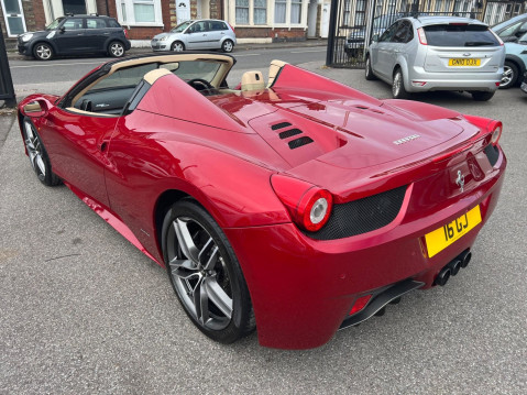 Ferrari 458 4.5 Spider F1 DCT Euro 5 2dr 10