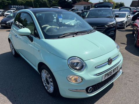 Fiat 500 1.2 Lounge Euro 6 (s/s) 3dr 1