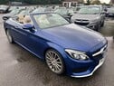 Mercedes-Benz C Class 2.1 C220d AMG Line (Premium Plus) Cabriolet G-Tronic+ Euro 6 (s/s) 2dr