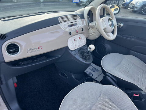 Fiat 500 1.2 Lounge Euro 6 (s/s) 2dr 22