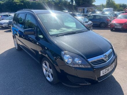 Vauxhall Zafira 1.8 16V Exclusiv Euro 5 5dr