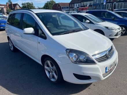 Vauxhall Zafira 1.8 16V Exclusiv Euro 5 5dr