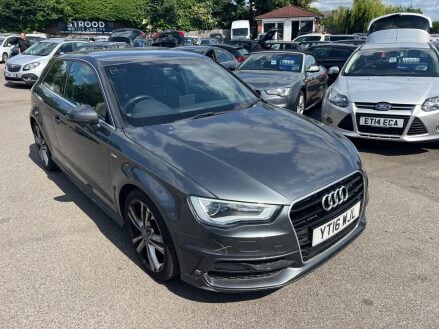 Audi A3 1.4 TFSI S line Euro 6 (s/s) 3dr (Nav)
