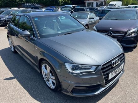 Audi A3 1.4 TFSI S line Euro 6 (s/s) 3dr (Nav)