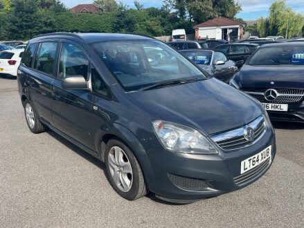 Vauxhall Zafira 1.8 16V Exclusiv Euro 5 5dr