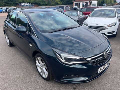Vauxhall Astra 1.4i Turbo SRi Nav Auto Euro 6 (s/s) 5dr 1