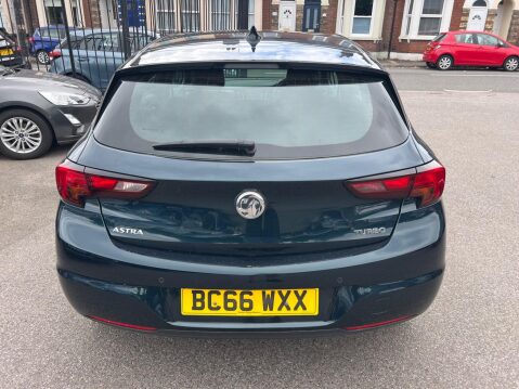 Vauxhall Astra 1.4i Turbo SRi Nav Auto Euro 6 (s/s) 5dr 5