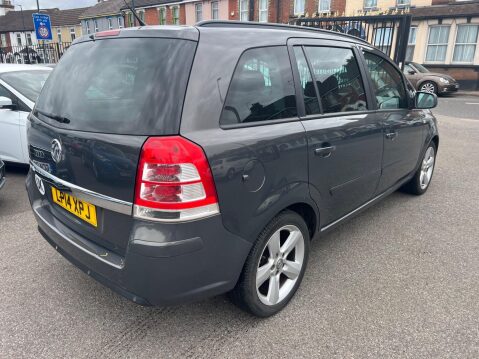 Vauxhall Zafira 1.8 16V Exclusiv Euro 5 5dr 5