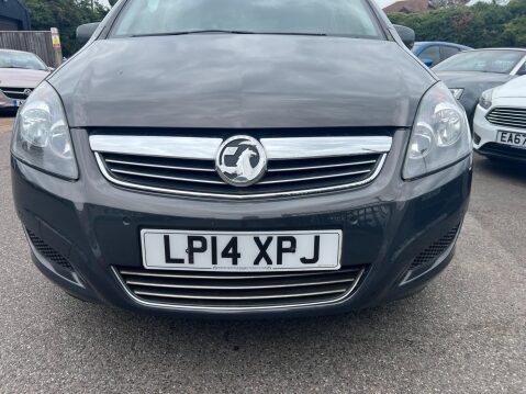 Vauxhall Zafira 1.8 16V Exclusiv Euro 5 5dr 7
