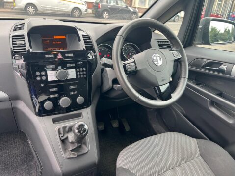 Vauxhall Zafira 1.8 16V Exclusiv Euro 5 5dr 10
