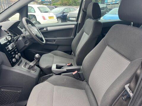 Vauxhall Zafira 1.8 16V Exclusiv Euro 5 5dr 13