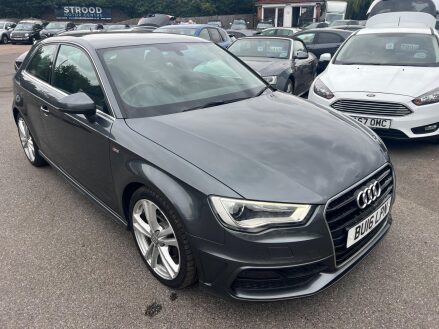 Audi A3 1.4 TFSI S line Euro 6 (s/s) 3dr (Nav)