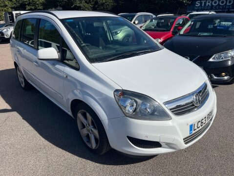 Vauxhall Zafira 1.6 16V Exclusiv Euro 5 5dr 1