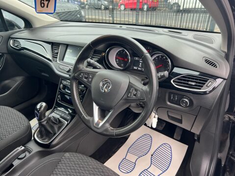 Vauxhall Astra 1.0i Turbo ecoTEC SRi Euro 6 (s/s) 5dr 18