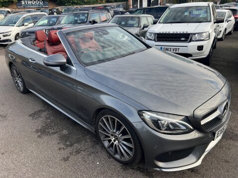 Mercedes-Benz C Class 2.1 C250d AMG Line (Premium Plus) Cabriolet G-Tronic+ Euro 6 (s/s) 2dr 1