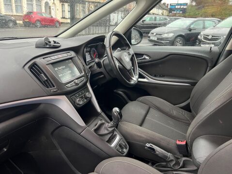 Vauxhall Zafira 1.4i Turbo SRi Euro 6 5dr 16